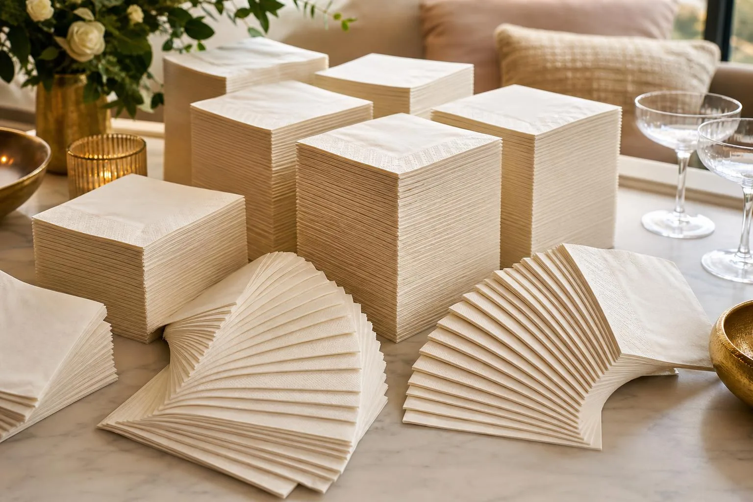 How Many Cocktail Napkins For 100 Guests