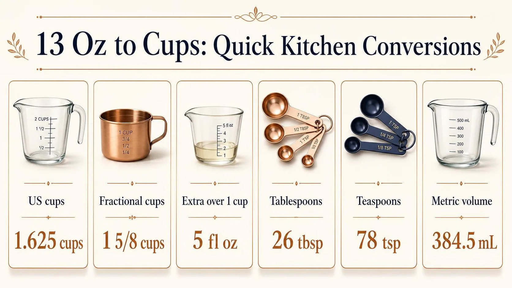 13 Oz to Cups: Quick Kitchen Conversions — key facts at a glance