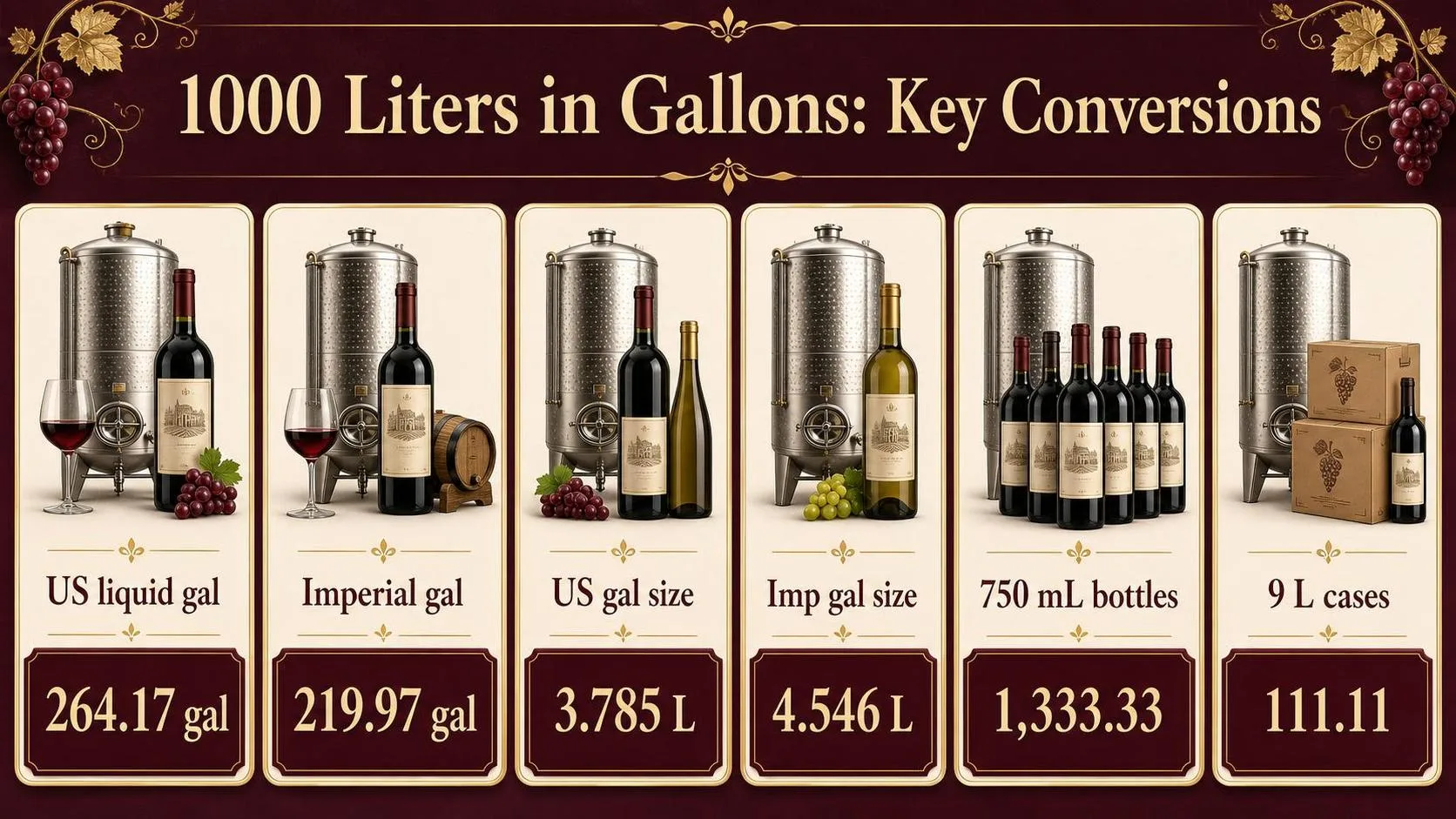1000 Liters in Gallons: Key Conversions — key facts at a glance