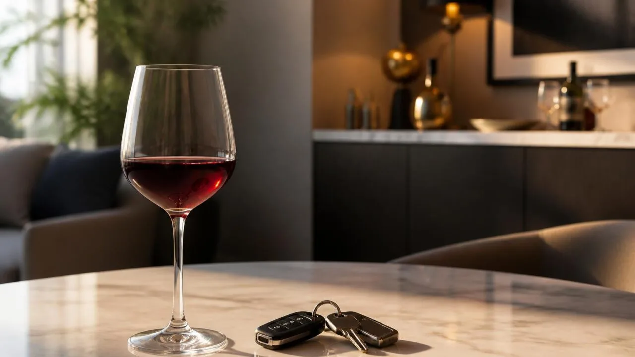 How Many Glasses Of Red Wine Before Driving