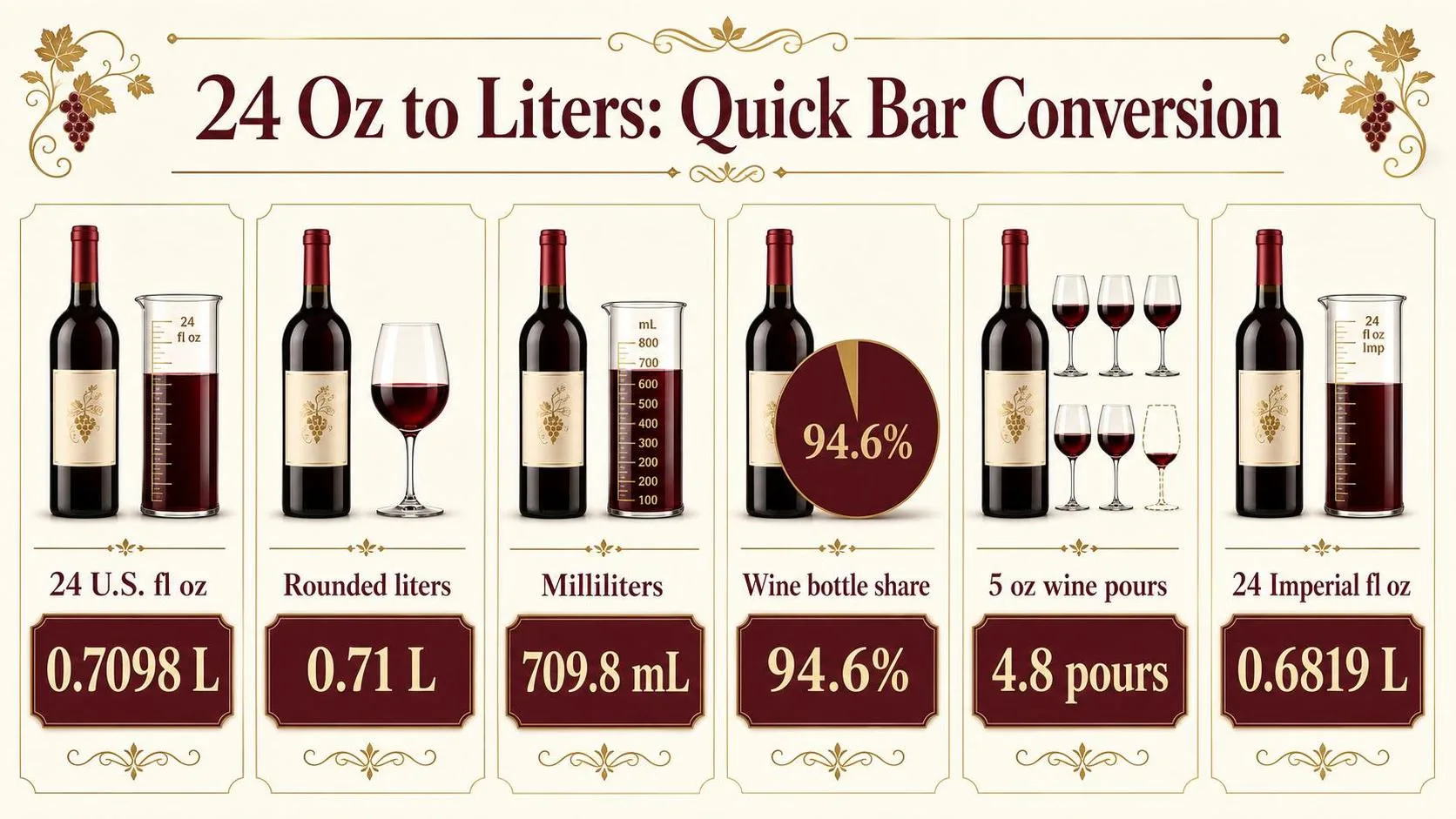24 Oz to Liters: Quick Bar Conversion — key facts at a glance