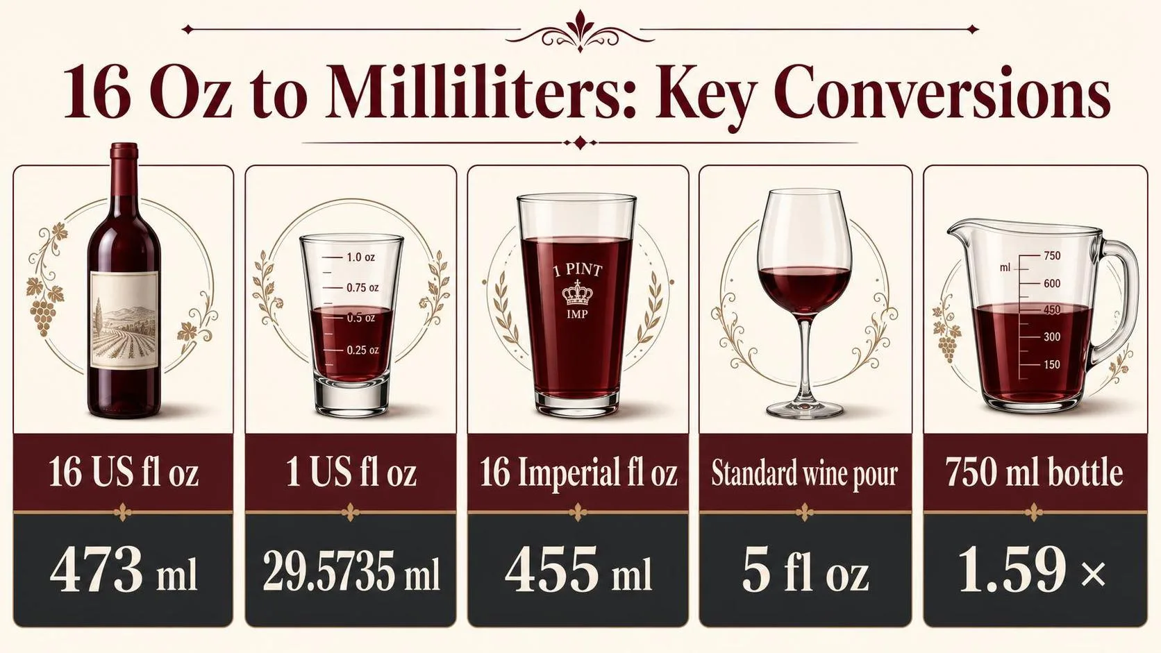 16 Oz to Milliliters: Key Conversions — key facts at a glance