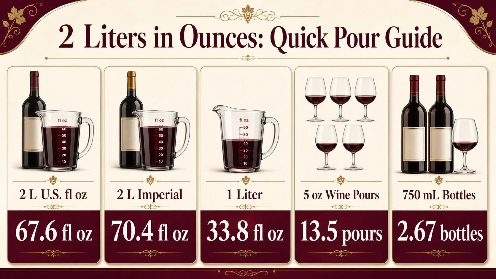2 Liters in Ounces: Quick Pour Guide — key facts at a glance