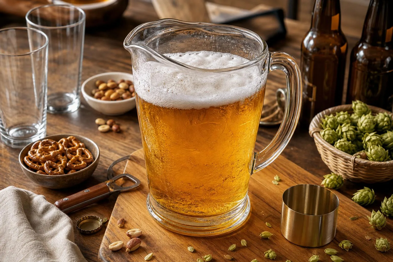 How Many Ounces In A Pitcher Of Beer? Get Answer Now 6 How Many Ounces In A Pitcher Of Beer? — explained with facts and figures in this guide