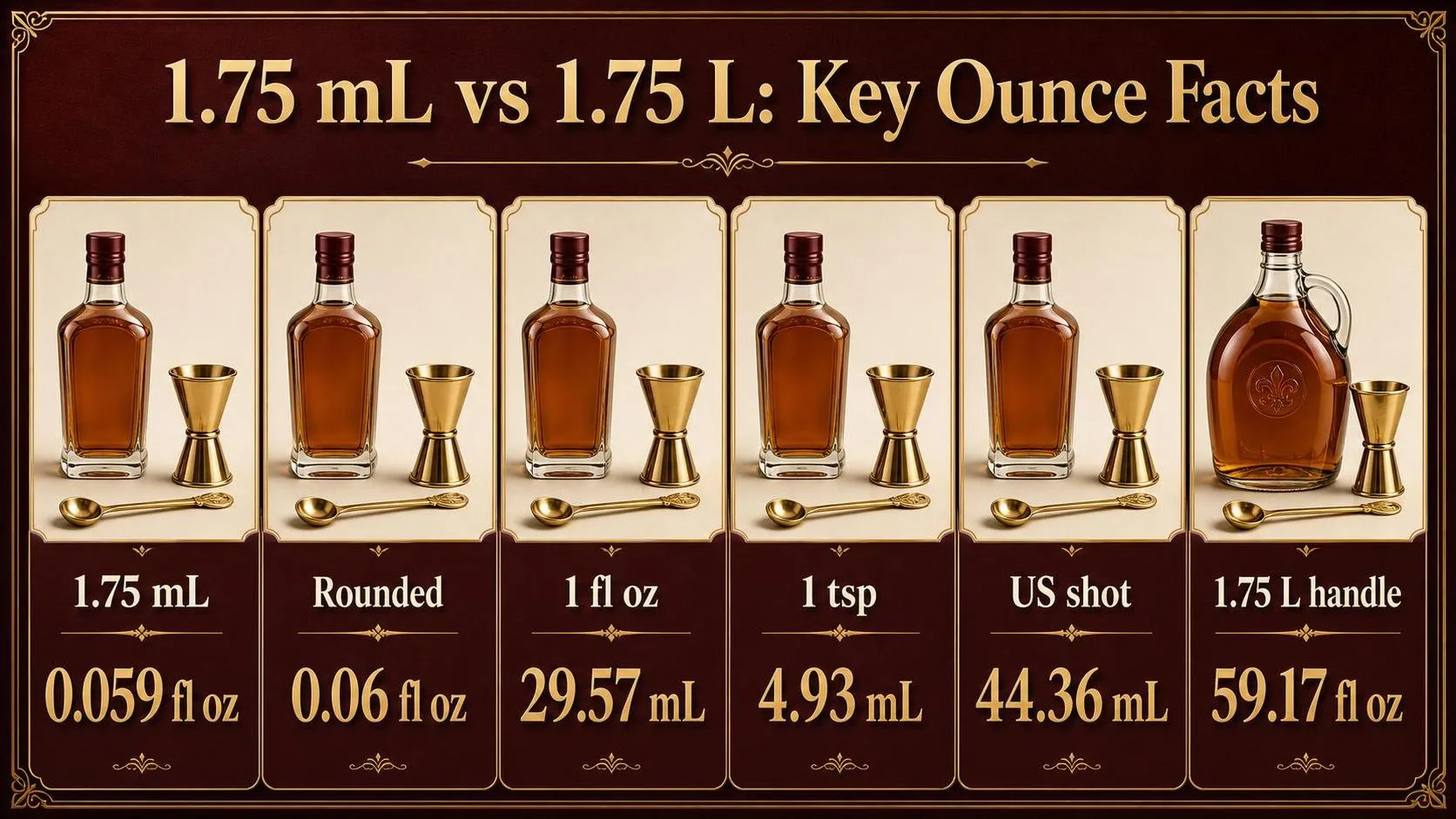 1.75 mL vs 1.75 L: Key Ounce Facts — key facts at a glance
