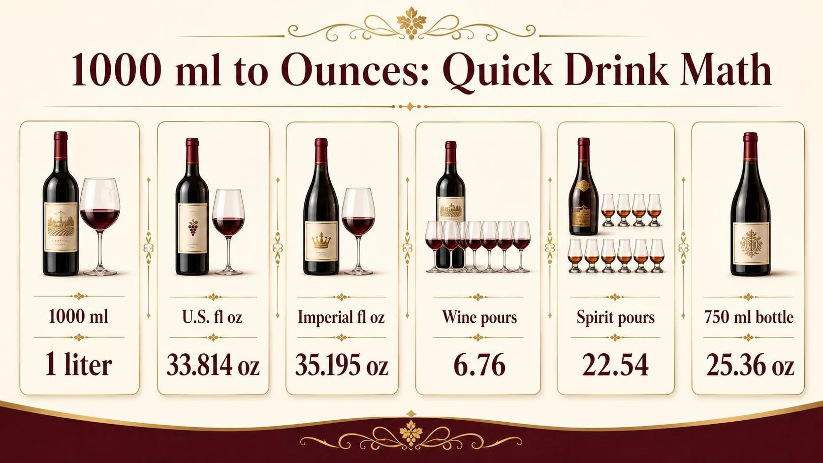 11 Essential Facts About How Many Ounces Is 1000 Ml (2026 Complete Conversion, Hydration & Practical Usage Guide) 1 1000 ml to Ounces: Quick Drink Math — key facts at a glance