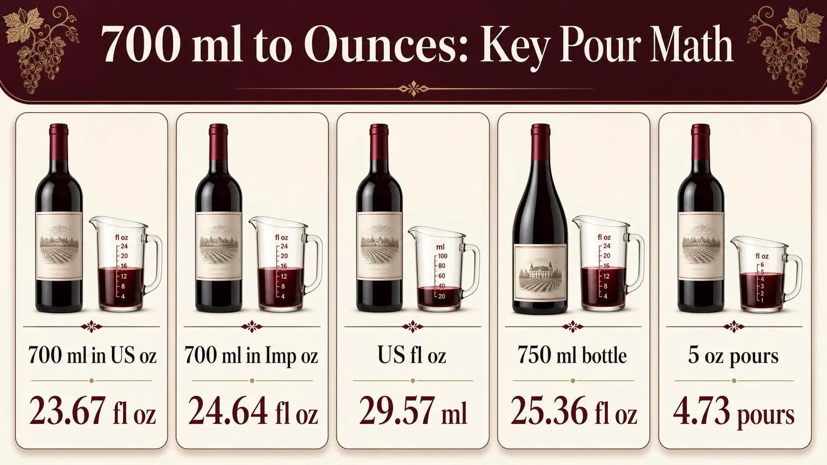 How Many Oz Is 700 Ml? A Complete, Practical Conversion Guide You Can Trust 1 700 ml to Ounces: Key Pour Math — key facts at a glance