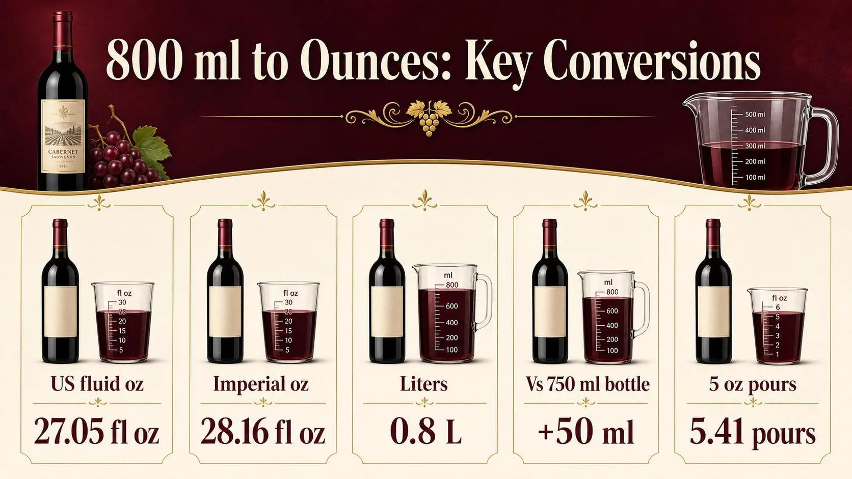 How Many Oz Is 800 Ml? 1 800 ml to Ounces: Key Conversions — key facts at a glance