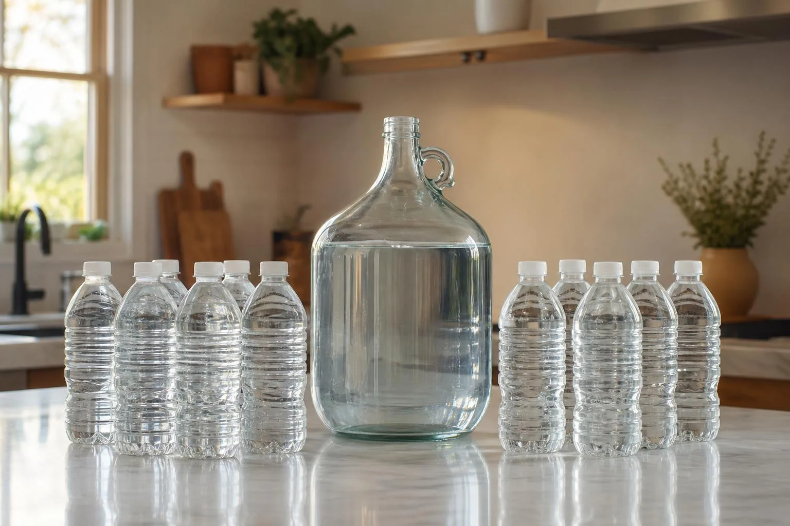 How Many Water Bottles Equal A Gallon