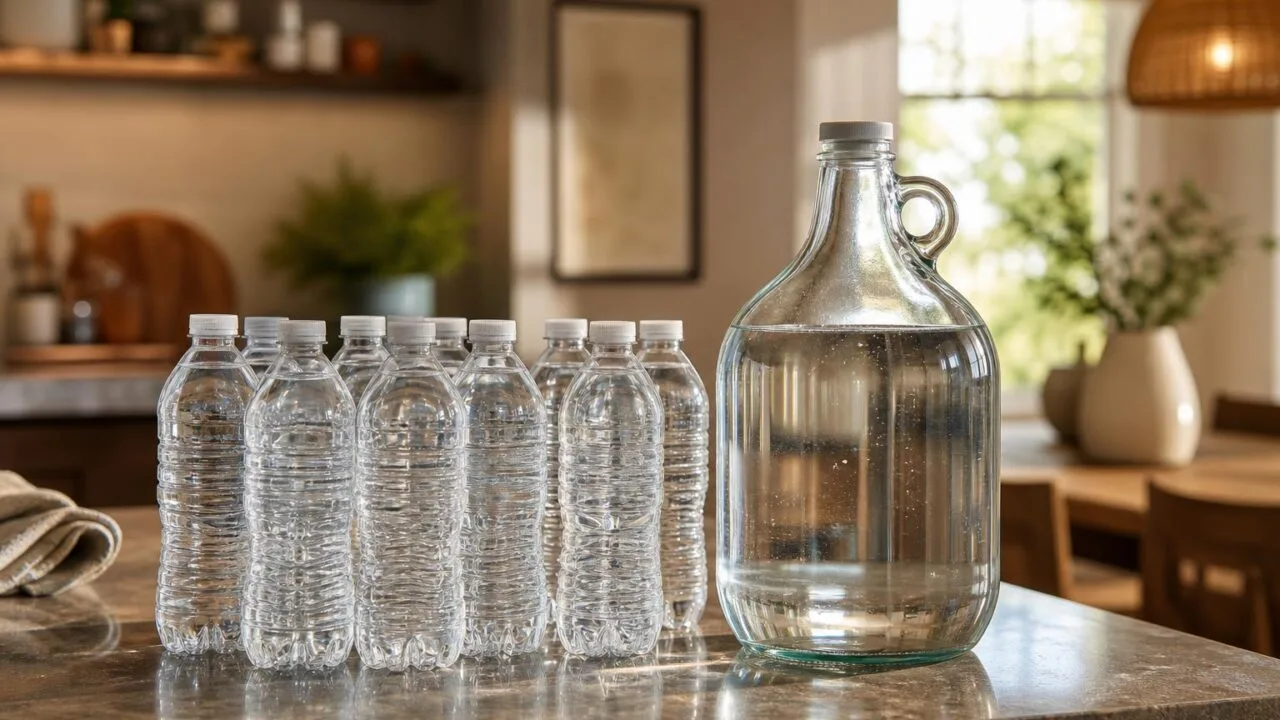 How Many Water Bottles In A Gallon