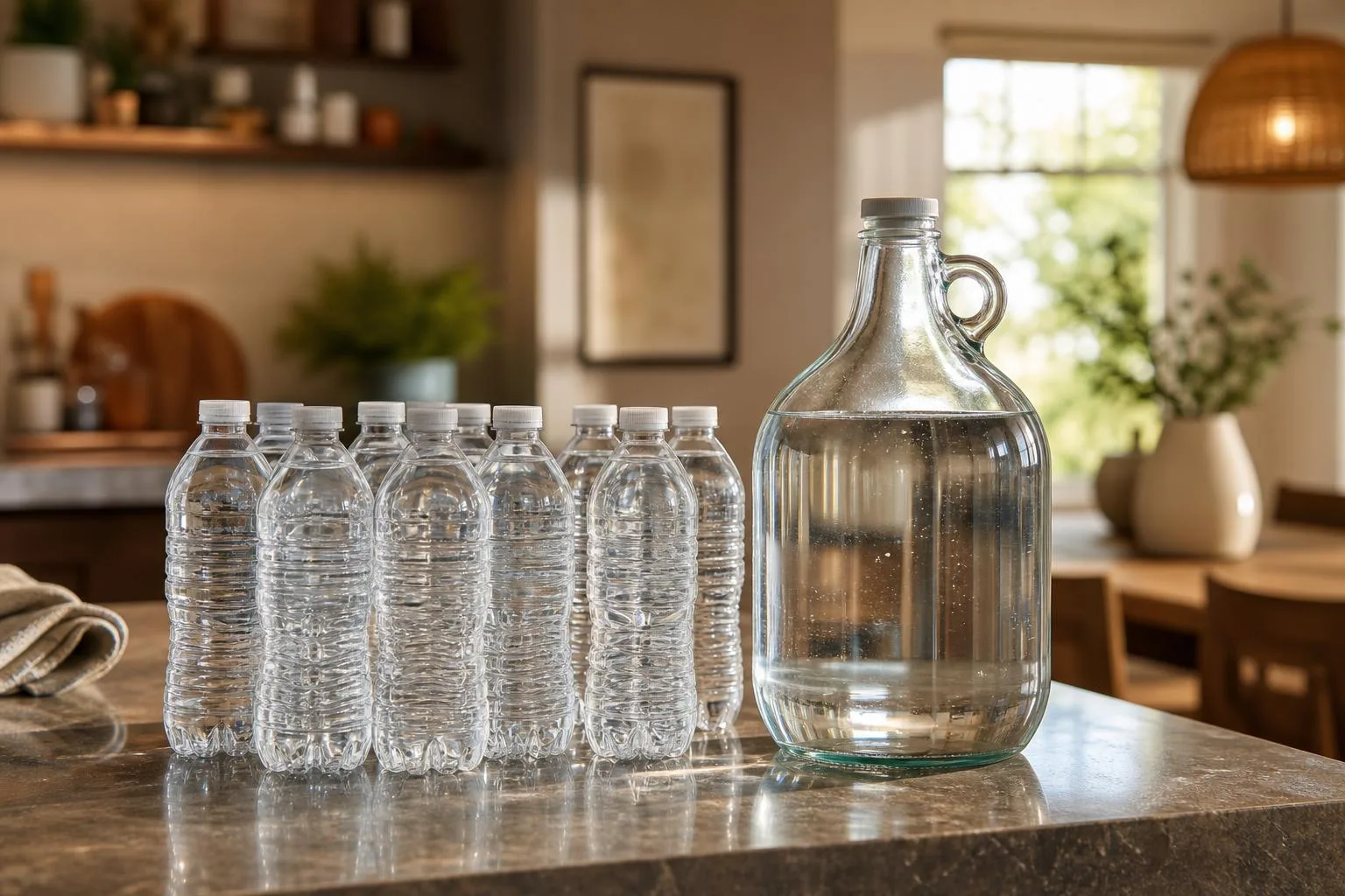 How Many Water Bottles In A Gallon