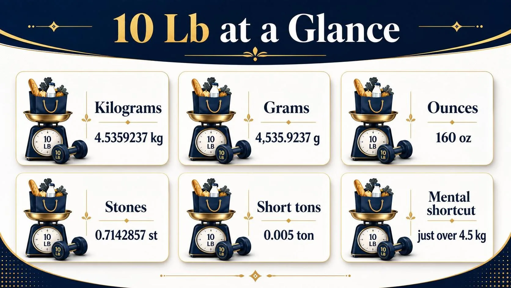 How Much Is 10 Lb? 1 10 Lb at a Glance — key facts at a glance