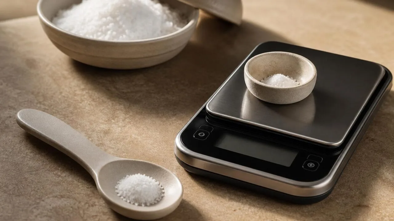 How Much Is A Gram Of Salt