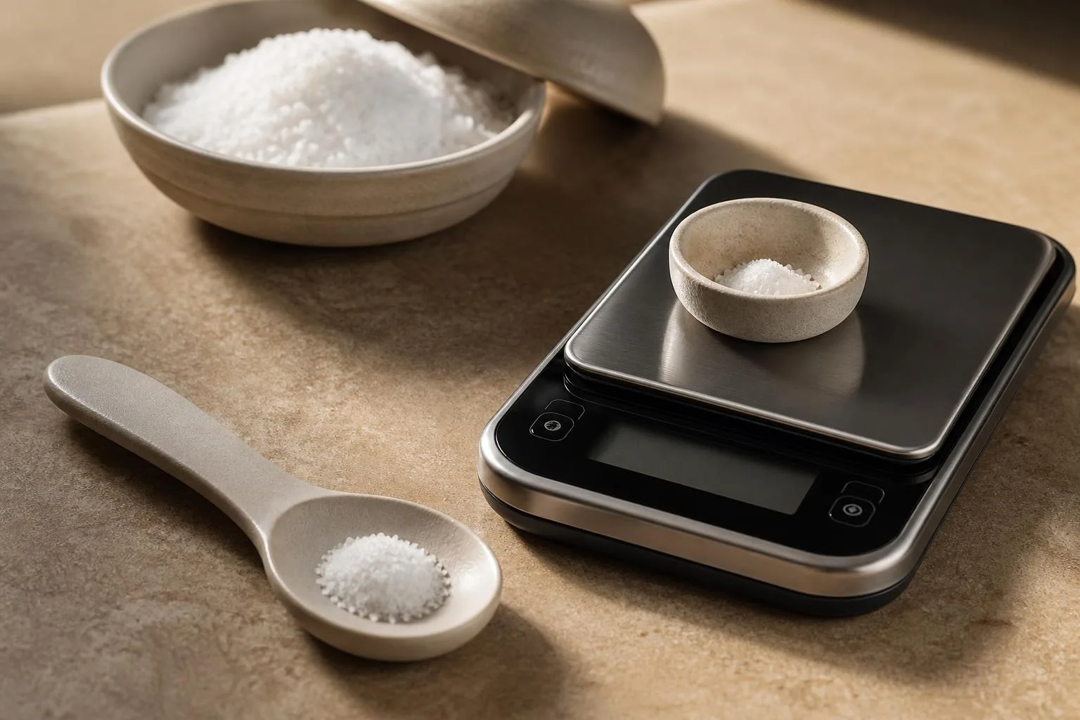How Much Is A Gram Of Salt