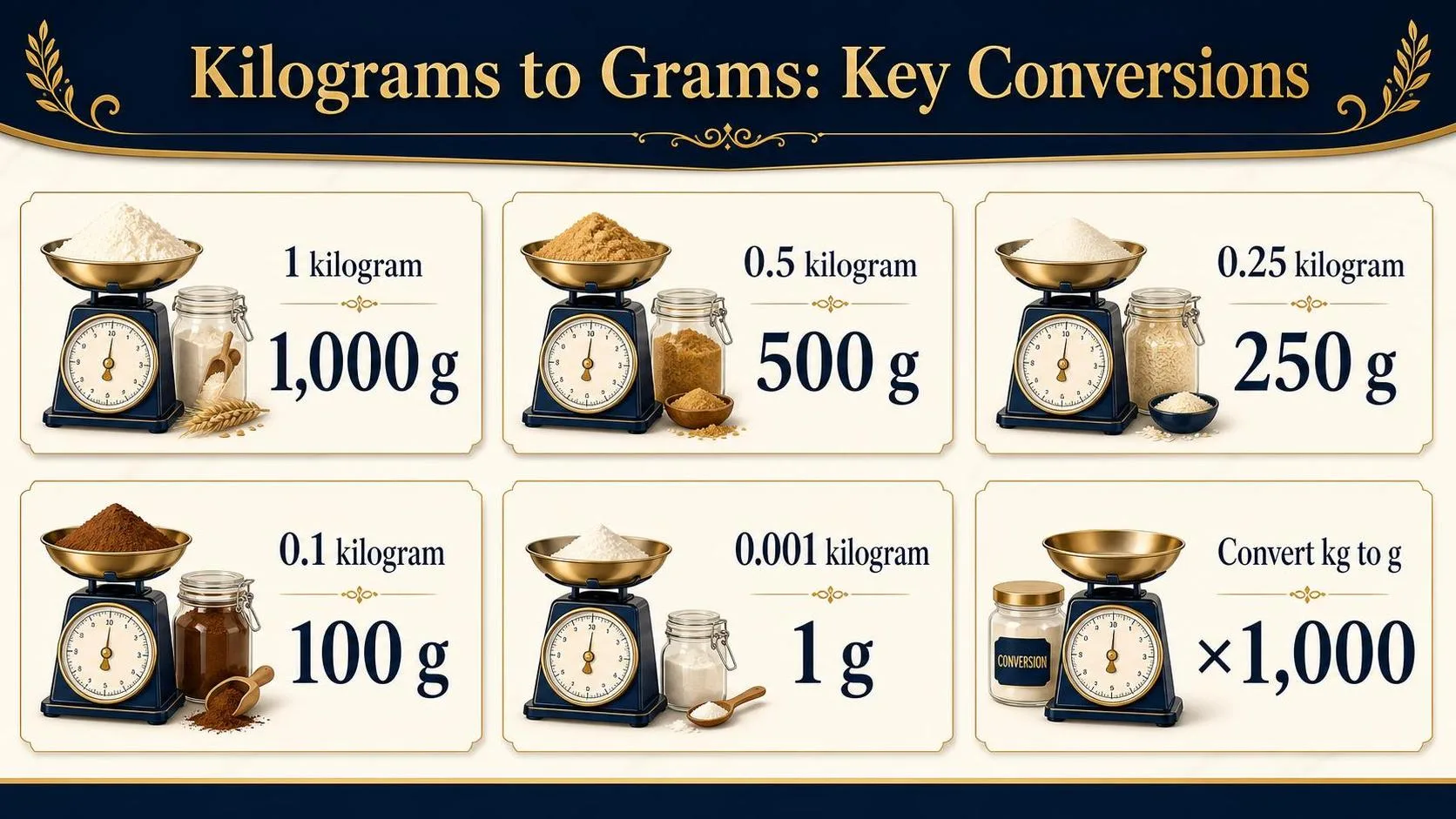 How Much Is A Kilogram In Grams? 1 Kilograms to Grams: Key Conversions — key facts at a glance