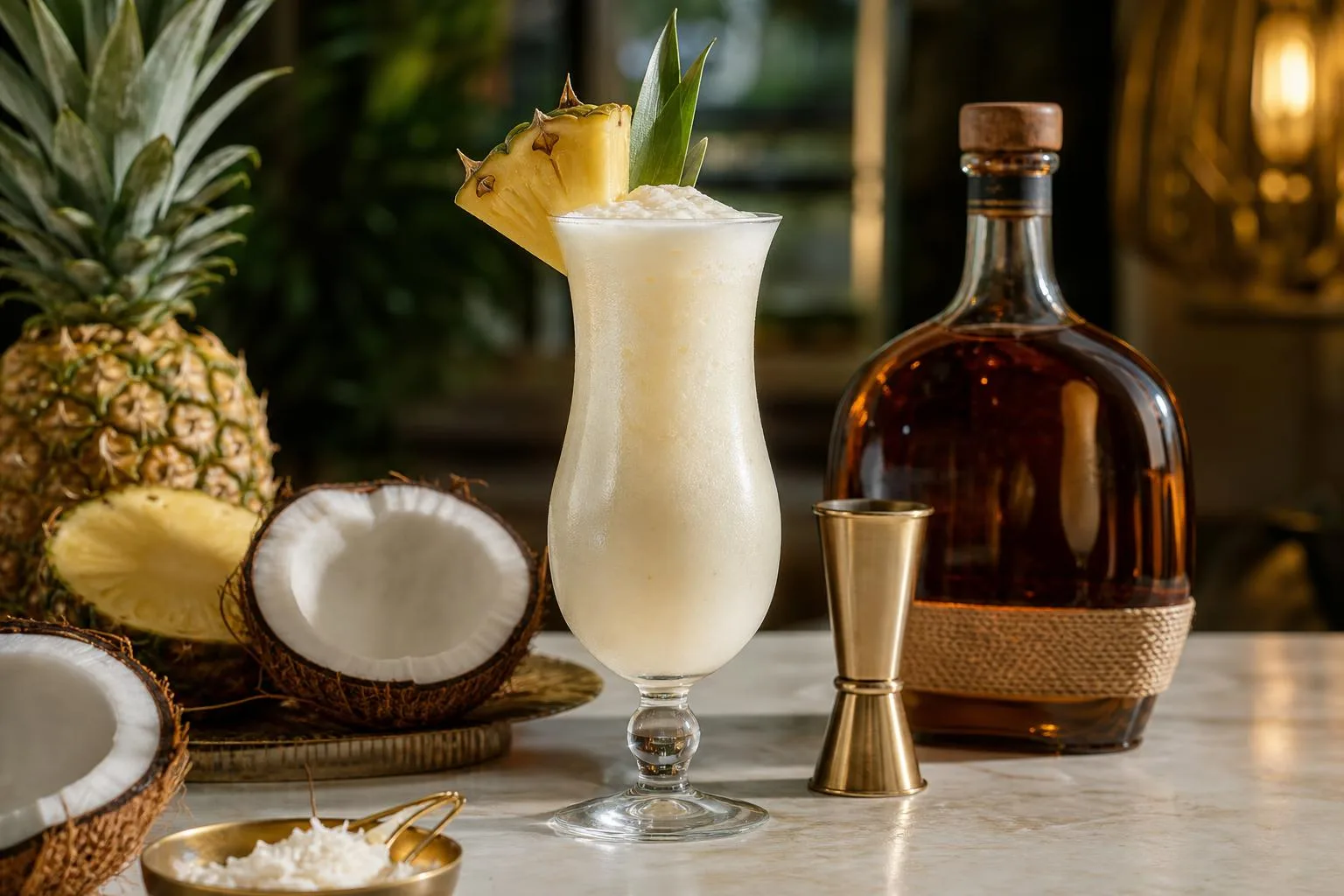 How Much Rum Is In A Pina Colada