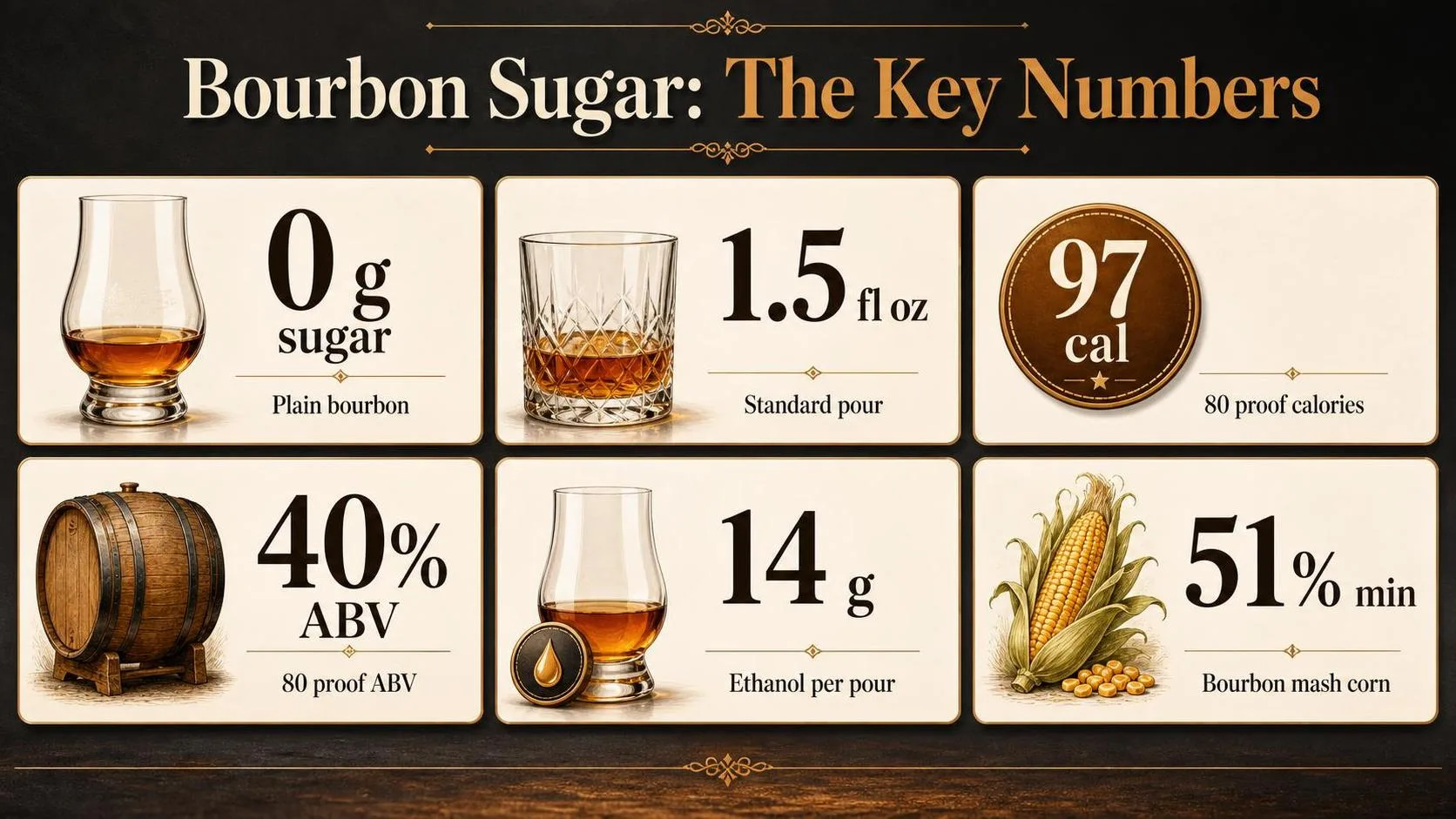 Bourbon Sugar: The Key Numbers — key facts at a glance