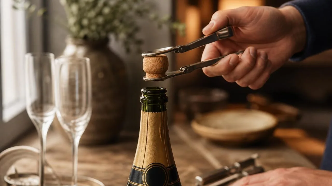 How To Bottle Champagne Cork