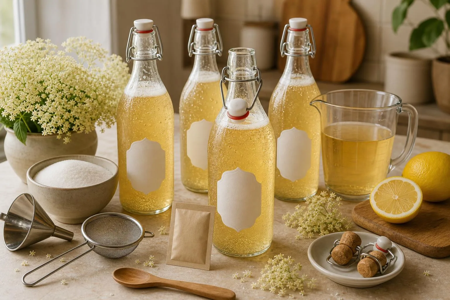 How To Bottle Elderflower Champagne — explained with facts and figures in this guide