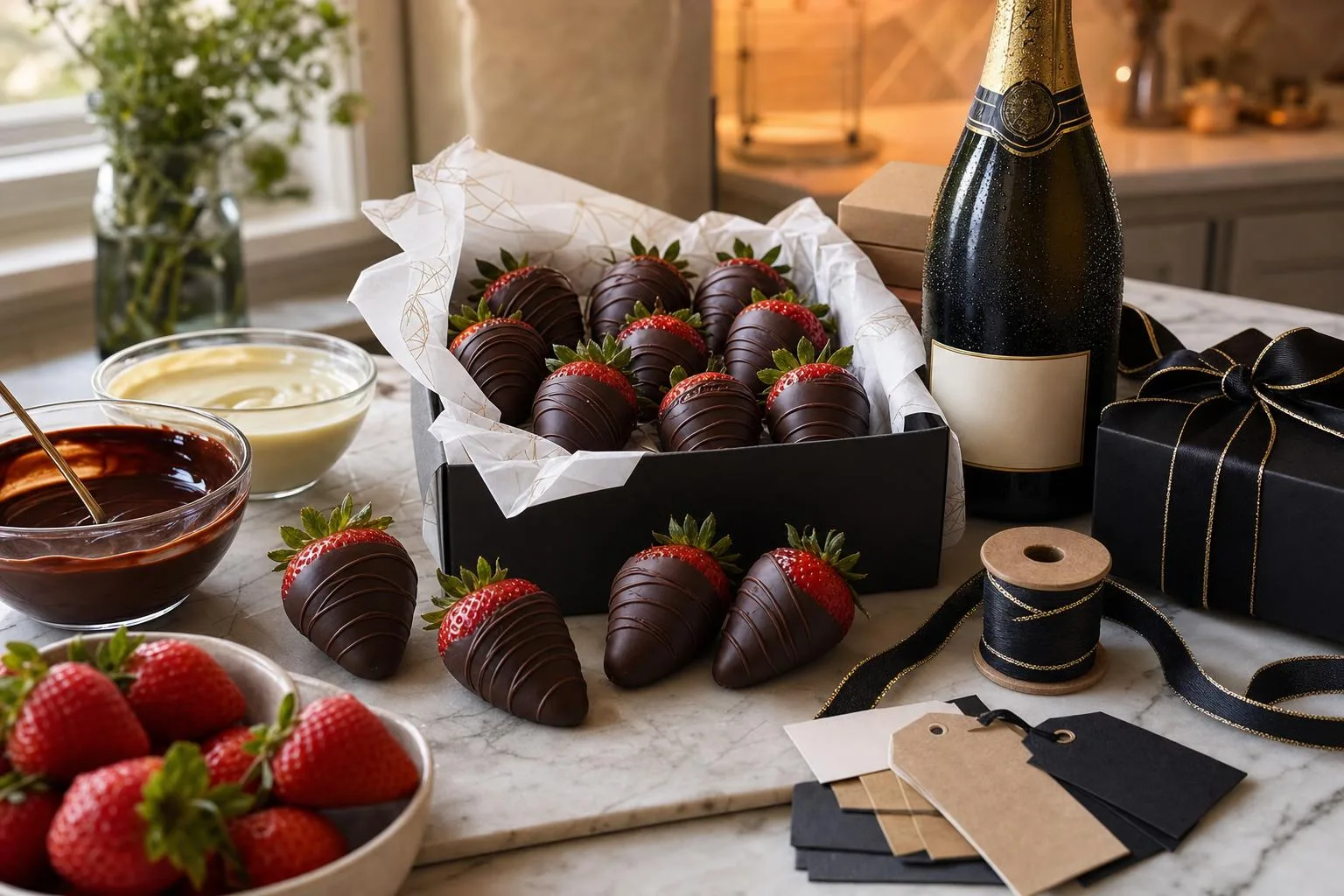 How To Box Chocolate Covered Strawberries And Champagne? The Ultimate Elegant Gift Guide (Step-by-Step Tutorial) 2 How To Box Chocolate Covered Strawberries And Champagne — explained with facts and figures in this guide