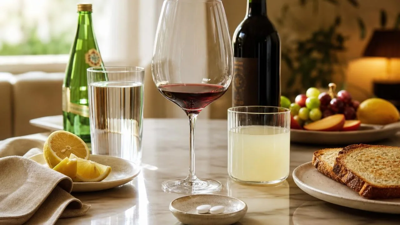 How To Cure A Red Wine Hangover?