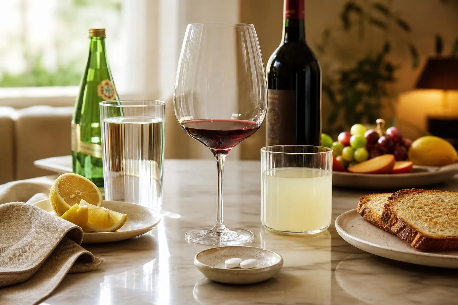 How To Cure A Red Wine Hangover?