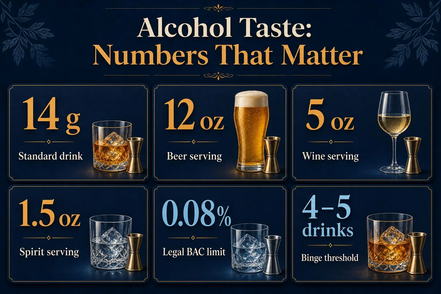 How To Drink Alcohol Without Tasting It? 17 Smart & Effective Tricks That Actually Work 1 Alcohol Taste: Numbers That Matter — key facts at a glance