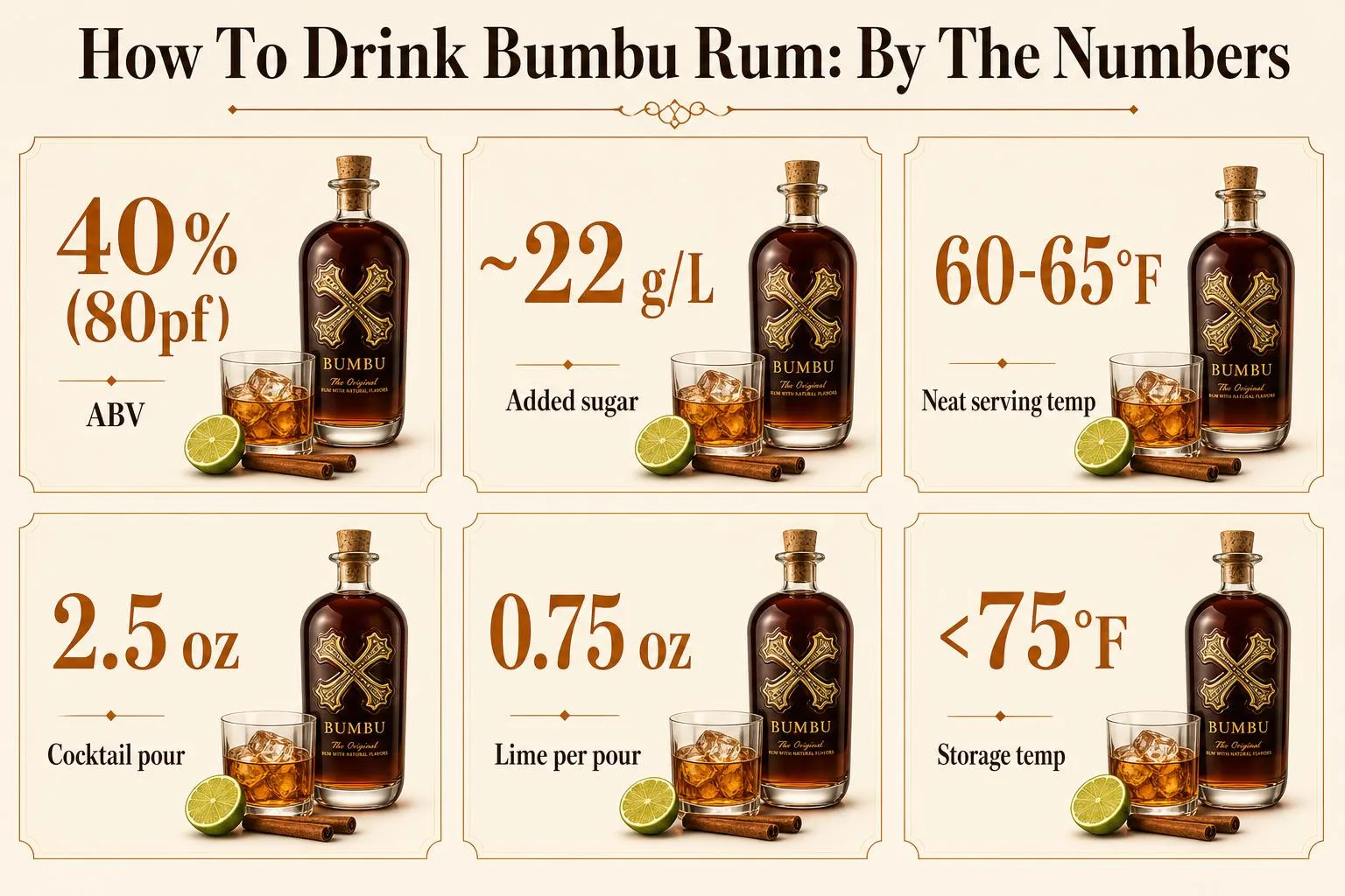 How To Drink Bumbu Rum? (Expert Tasting Secrets, Serving Styles & Real-World Tips) 1 How To Drink Bumbu Rum: By The Numbers — key facts at a glance