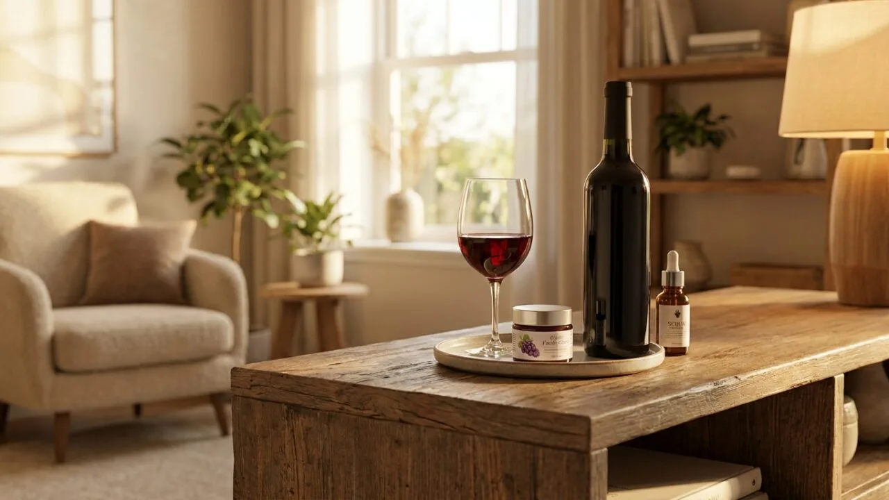 How To Drink Red Wine Daily For Glowing Skin