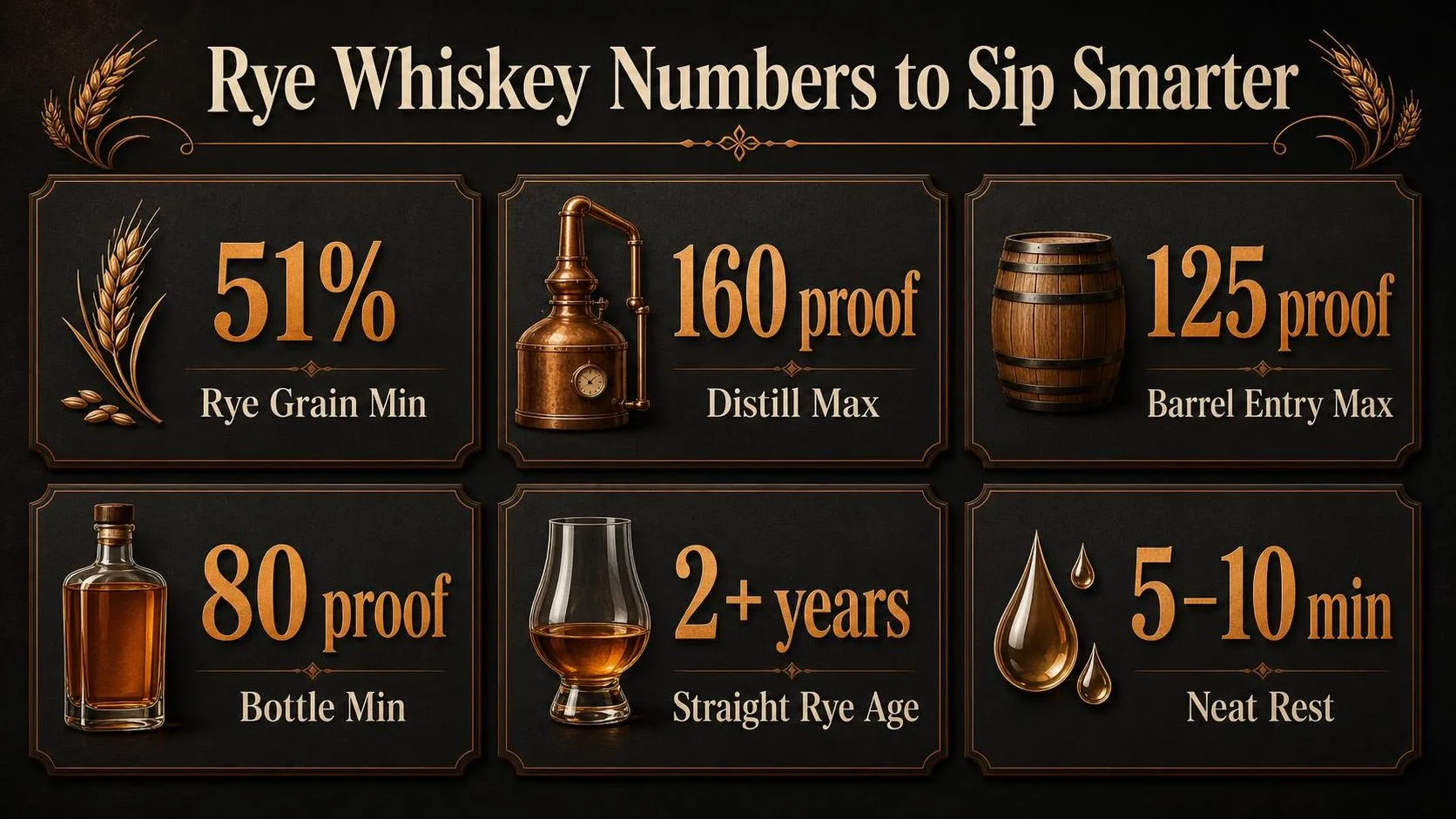 How To Drink Rye Whiskey? Answer From Expert 1 Rye Whiskey Numbers to Sip Smarter — key facts at a glance