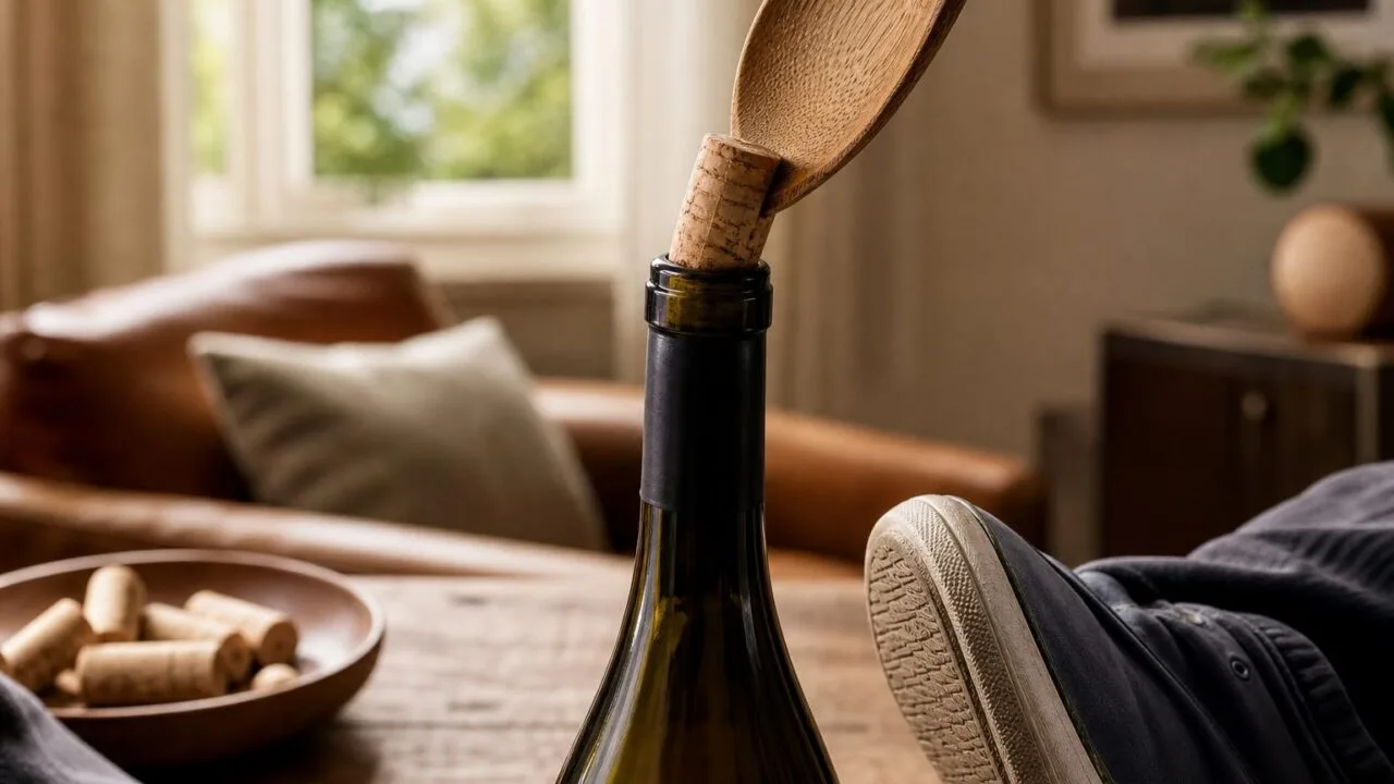 How To Get Cork Out Of Wine Bottle Without Corkscrew