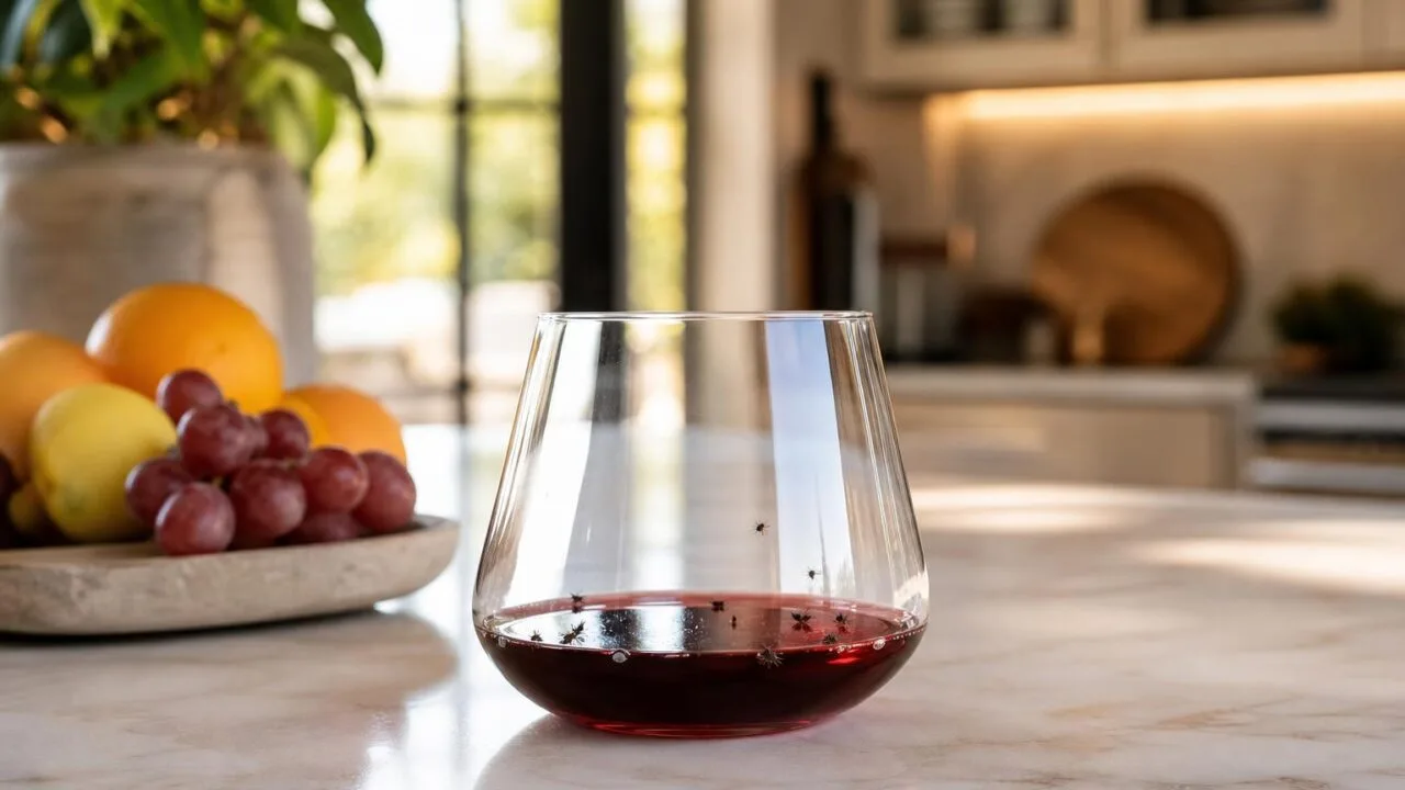 How To Get Rid Of Fruit Flies With Red Wine