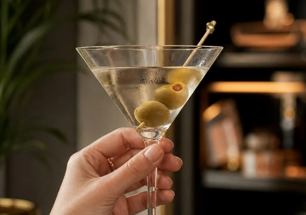How To Hold A Martini Glass