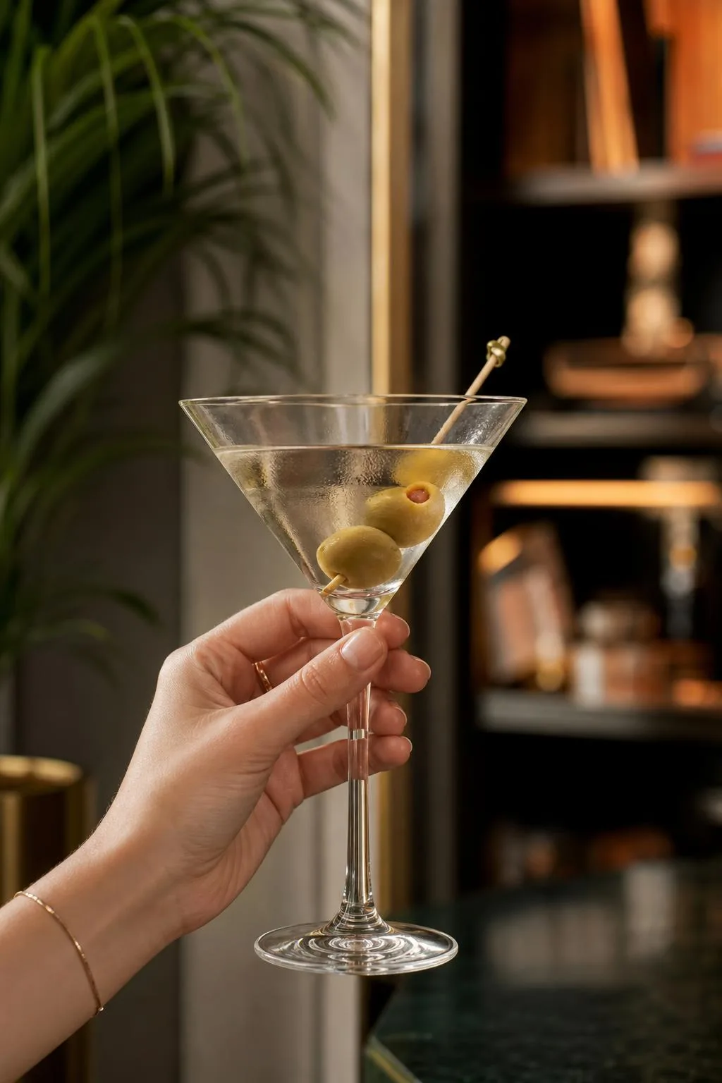 How To Hold A Martini Glass