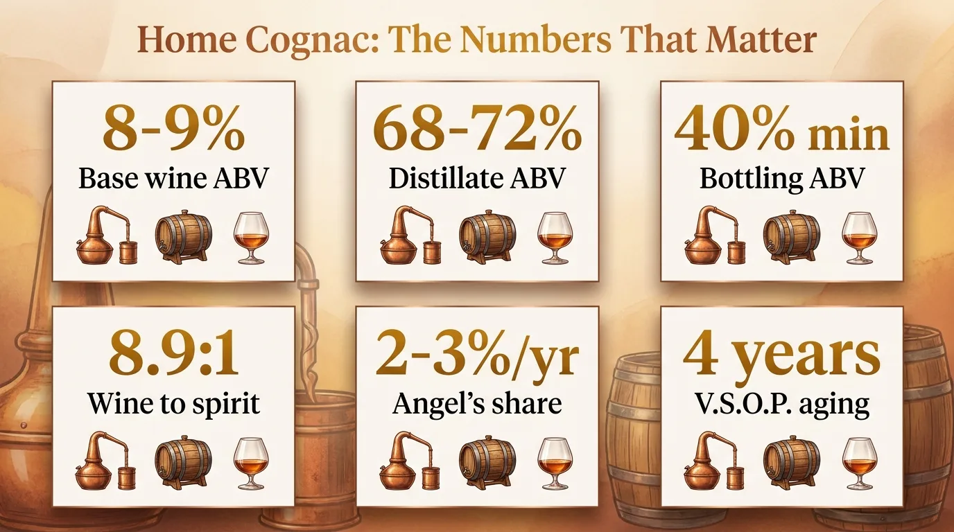 How To Make Cognac At Home? 1 Home Cognac: The Numbers That Matter — key facts at a glance