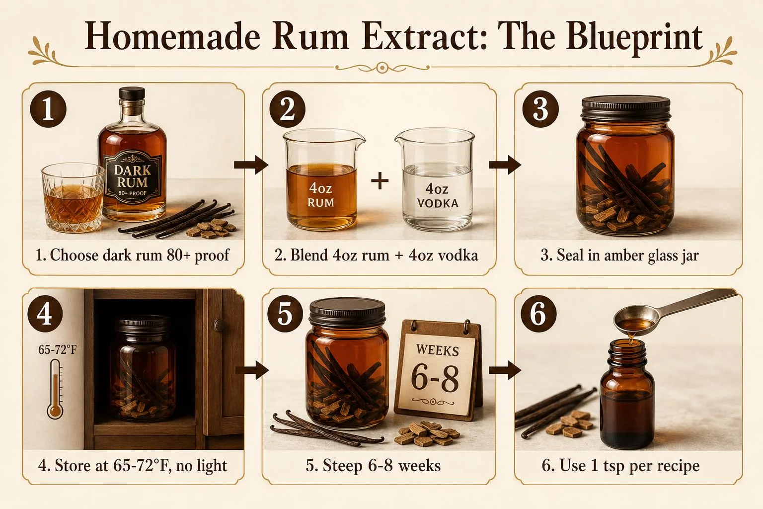 Homemade Rum Extract: The Blueprint — key facts at a glance