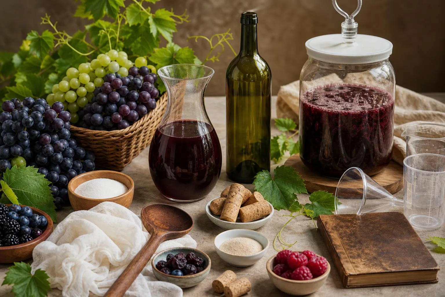 How To Make Homemade Wine From Grapes — explained with facts and figures in this guide