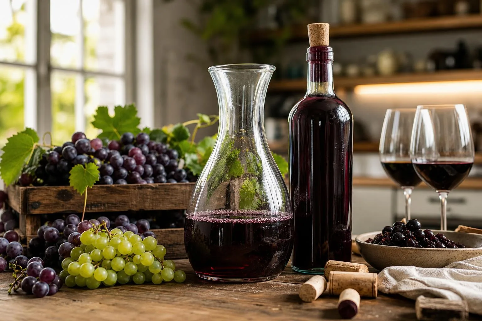 How To Make Homemade Wine From Grapes
