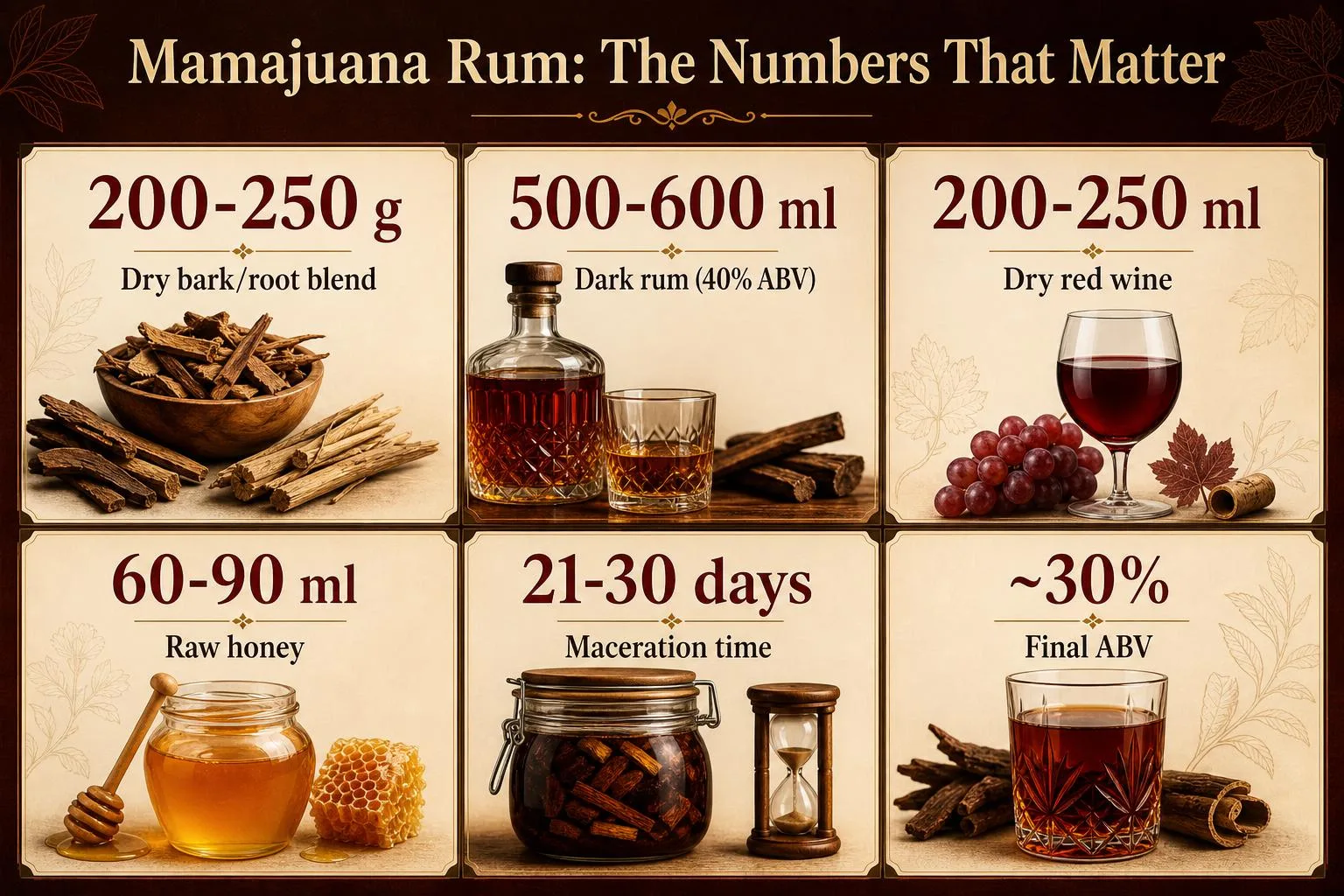 Mamajuana Rum: The Numbers That Matter — key facts at a glance