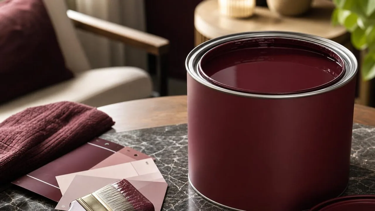 How To Make Wine Red Paint