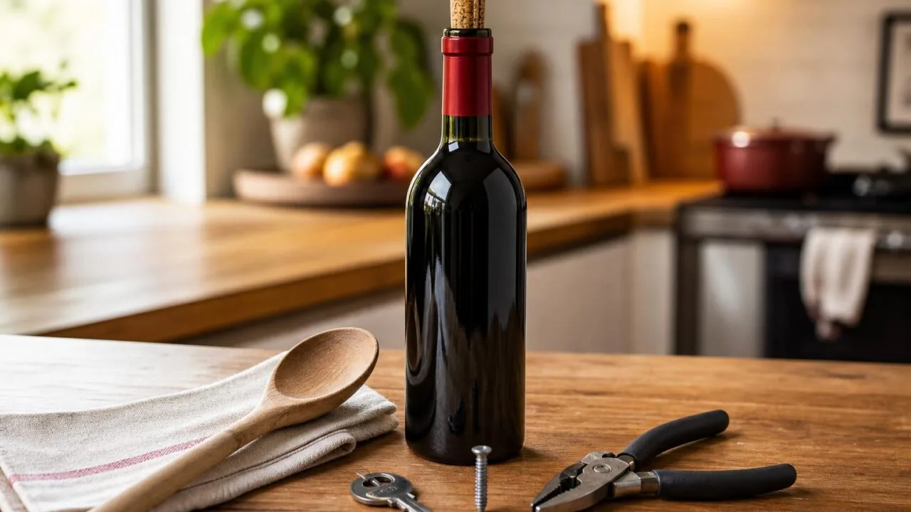How To Open A Wine Bottle Without A Corkscrew