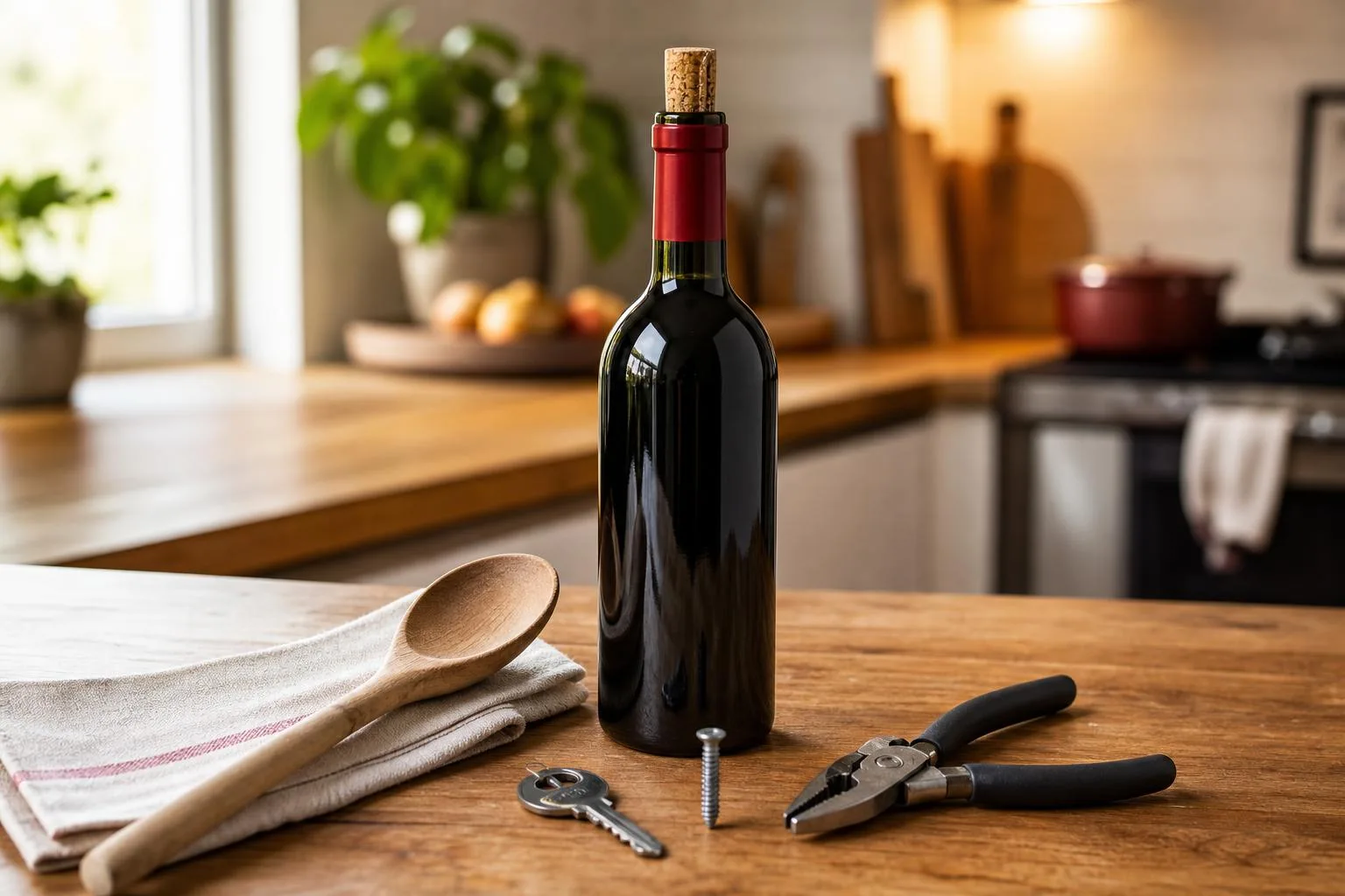 How To Open A Wine Bottle Without A Corkscrew