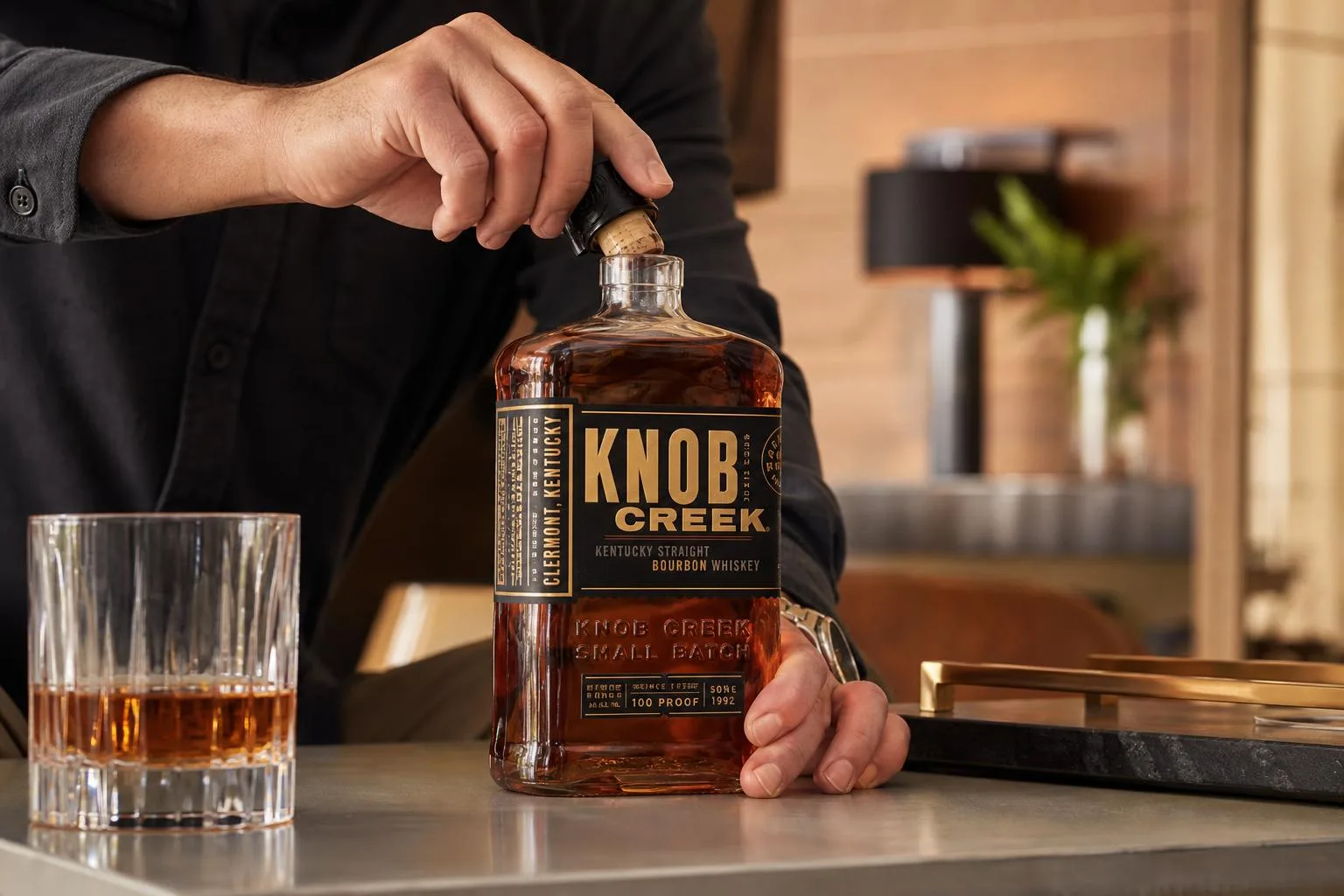 How To Open Knob Creek Bourbon Bottles