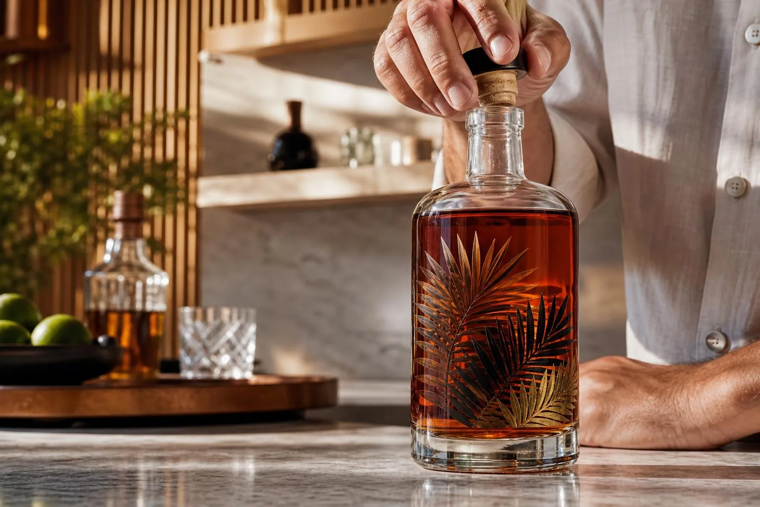 How To Open Rum Bottle