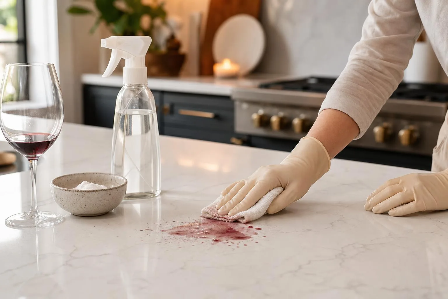 How To Remove Red Wine Stain From White Quartz Countertop — explained with facts and figures in this guide