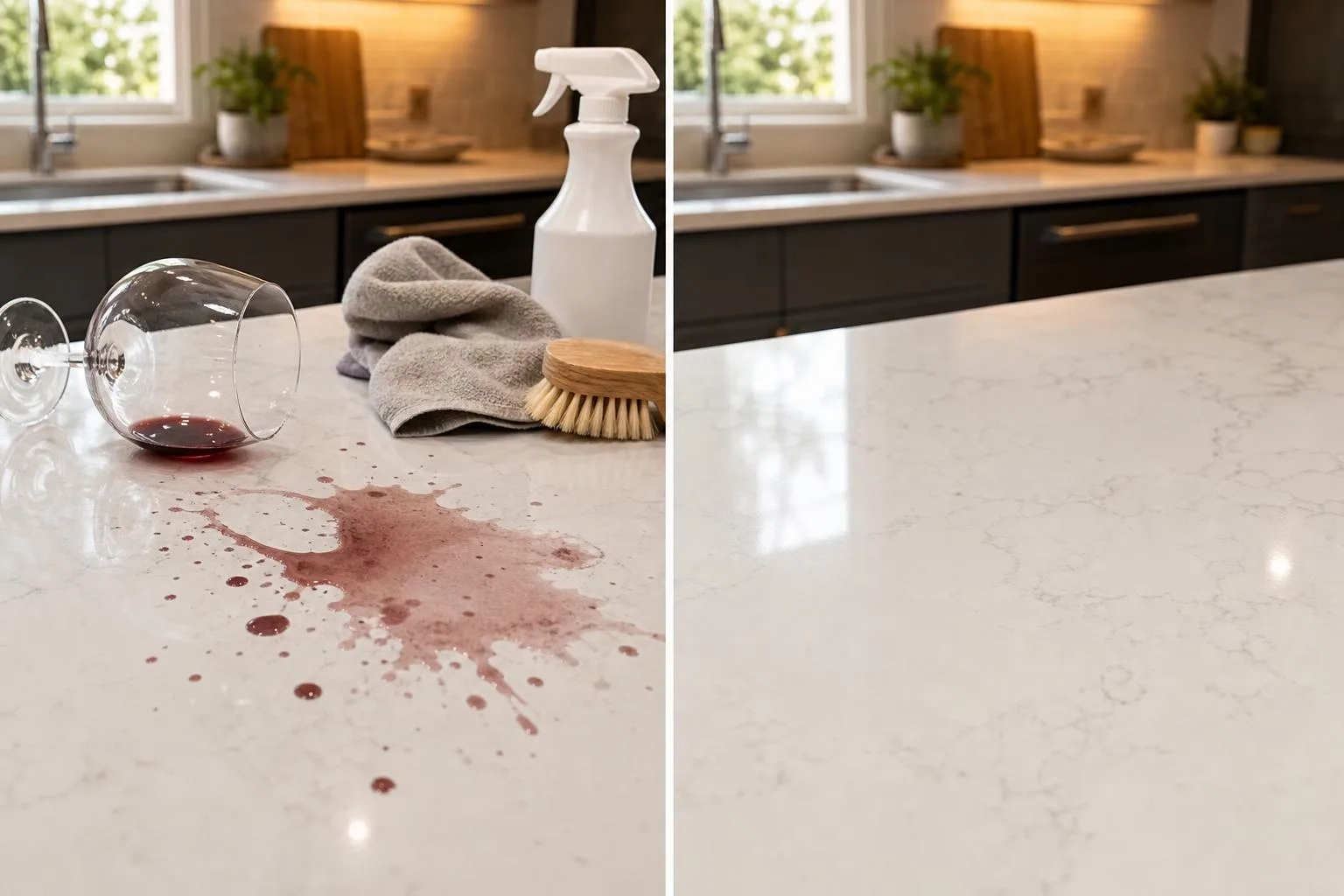 How To Remove Red Wine Stain From White Quartz Countertop — explained with facts and figures in this guide