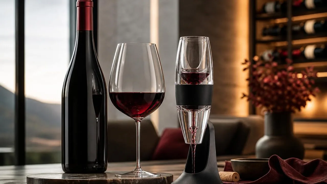 how to remove sulfites from red wine
