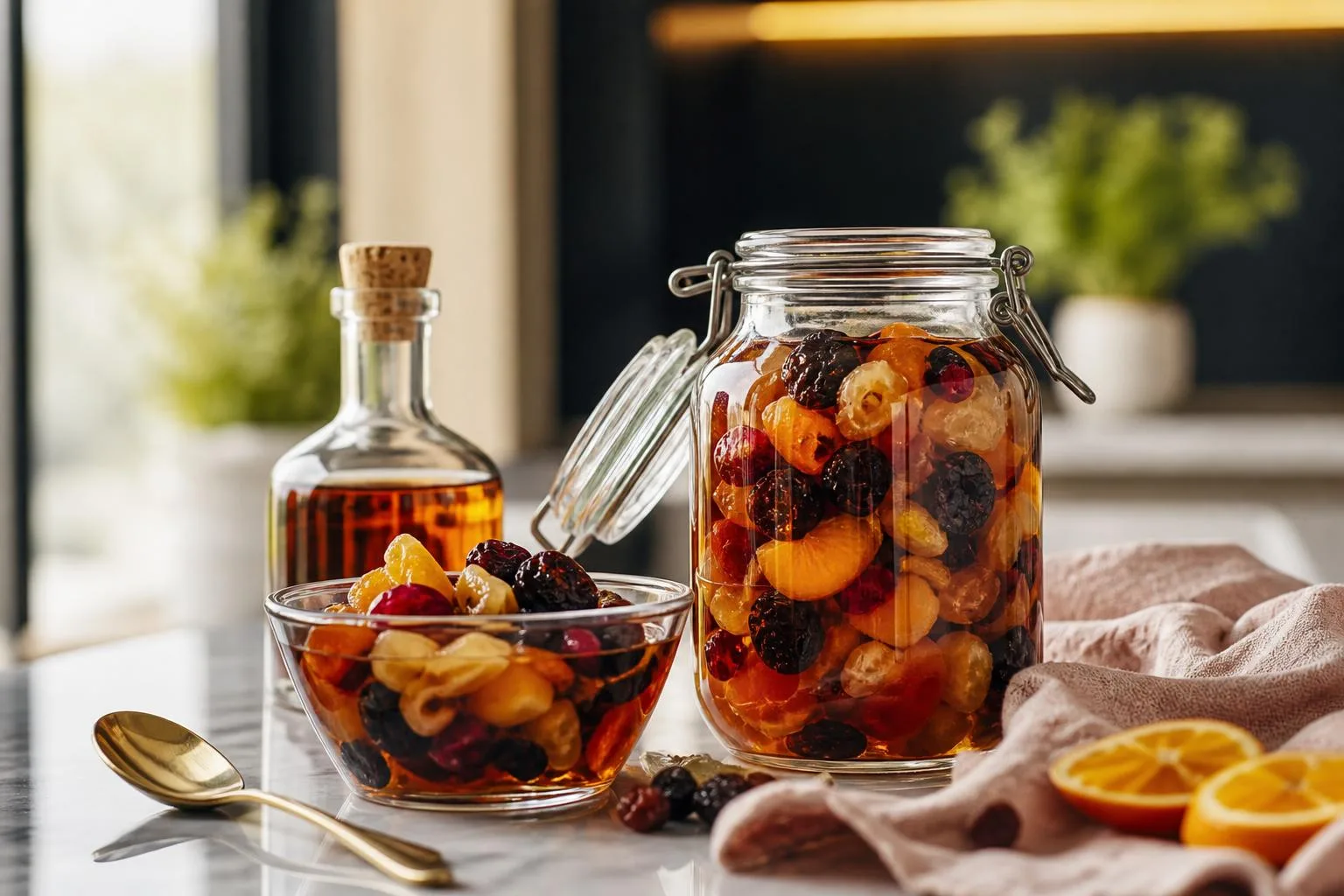 How To Soak Fruit In Rum