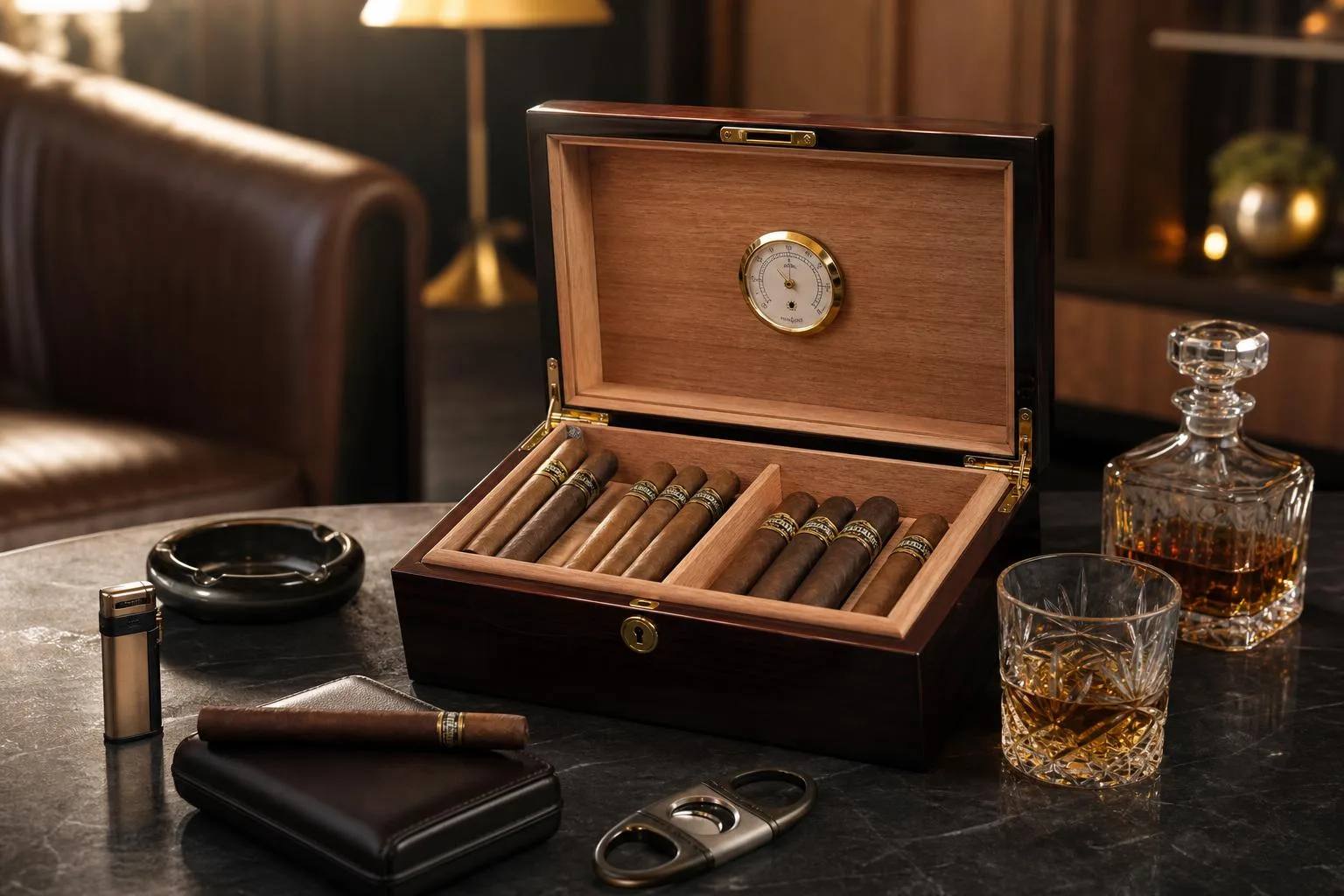 How To Use A Cigar Humidor