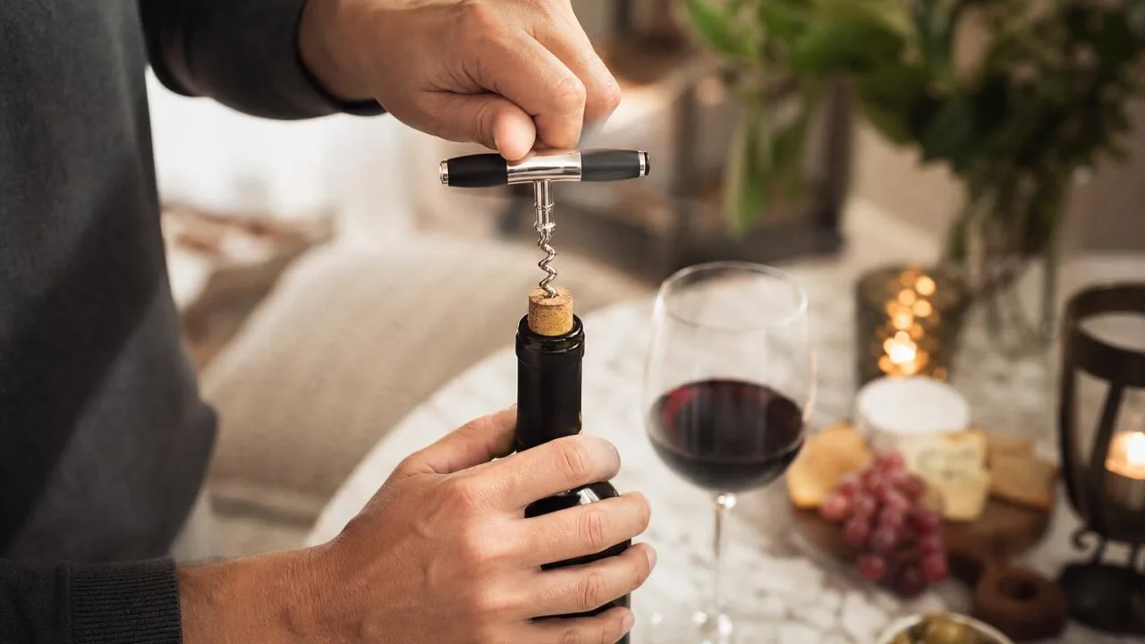 How To Use Wine Opener Corkscrew